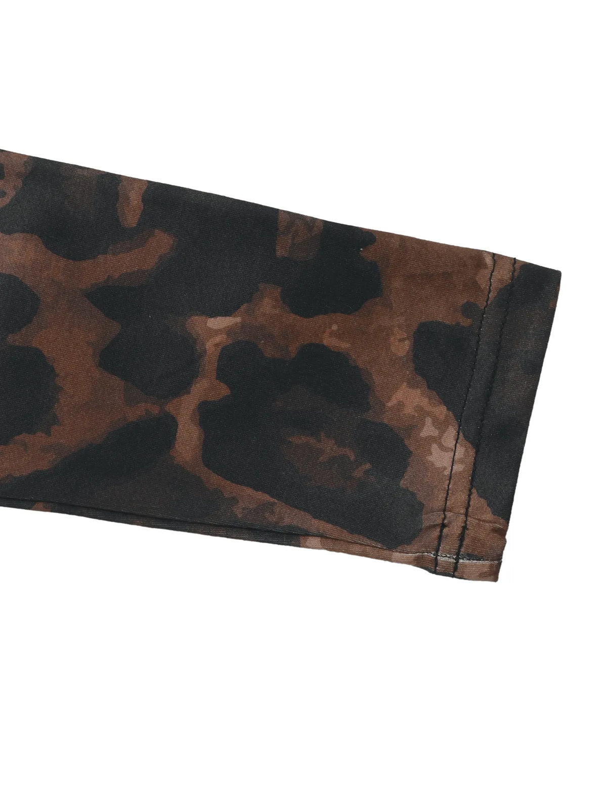 Leopard Round Neck Top and Skirt Set | STAHlin RADIANCE