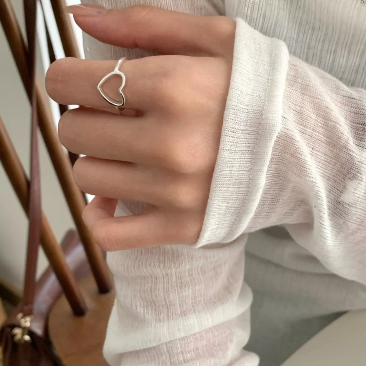 The Sterling Heart Ring | STAHlin RADIANCE