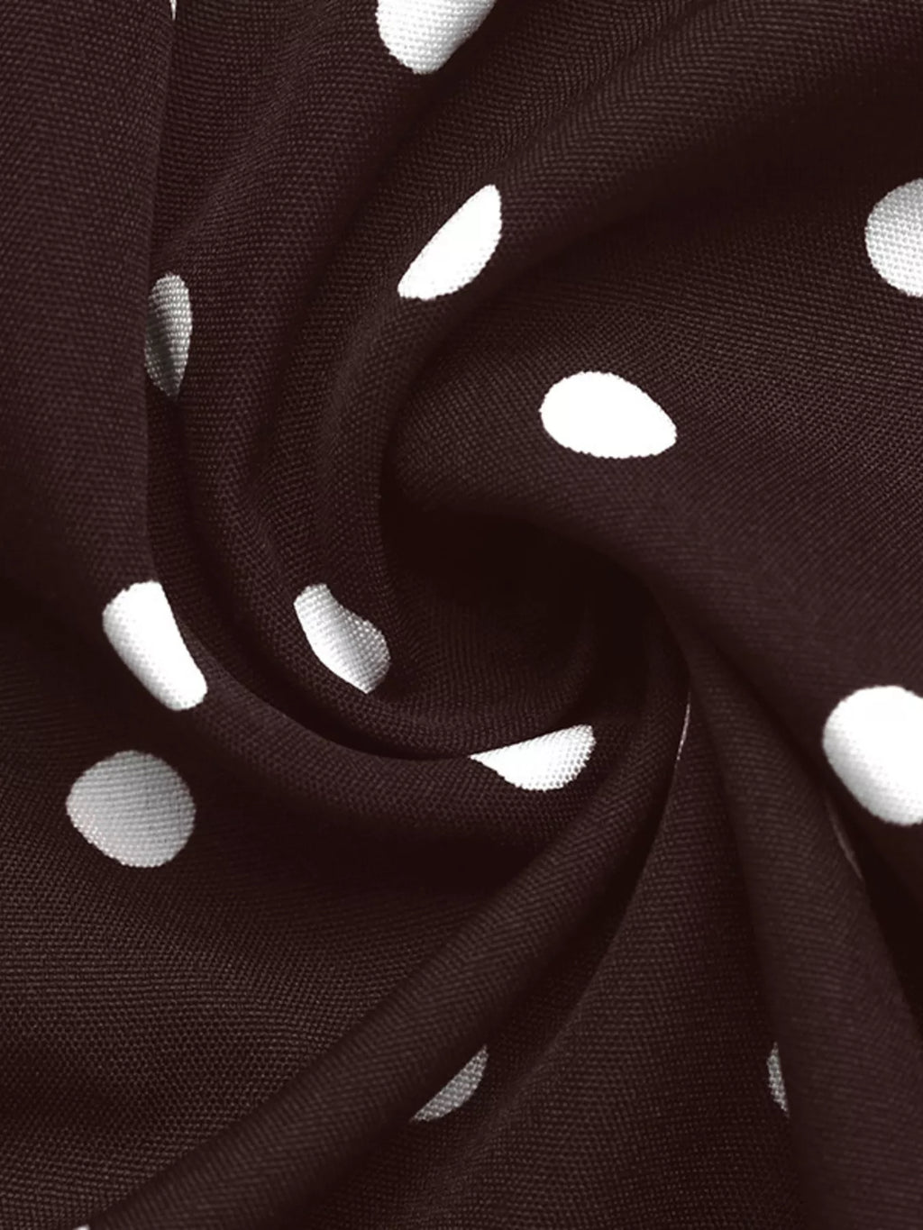 Polka Dot Flare Sleeve Tie Neck Dress | STAHlin RADIANCE