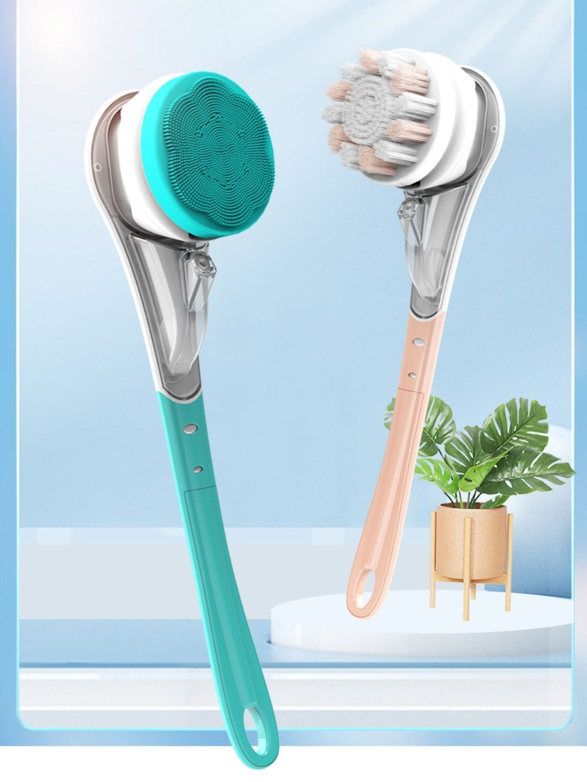 Long Handle Exfoliating Body Brush | STAHlin RADIANCE