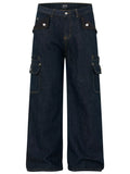 Men's Wide-Leg Cargo Jeans | STAHlin RADIANCE