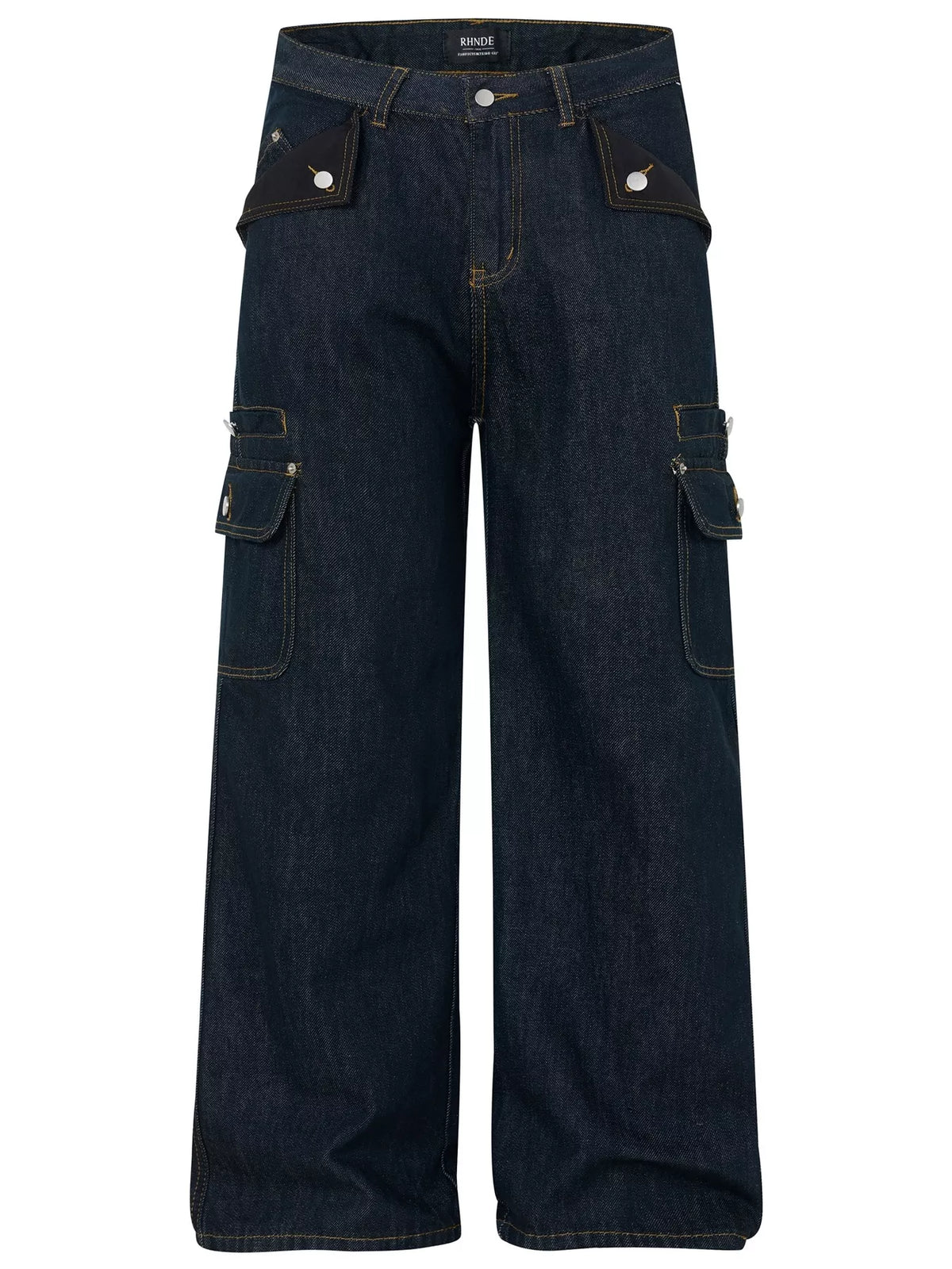Men's Wide-Leg Cargo Jeans | STAHlin RADIANCE