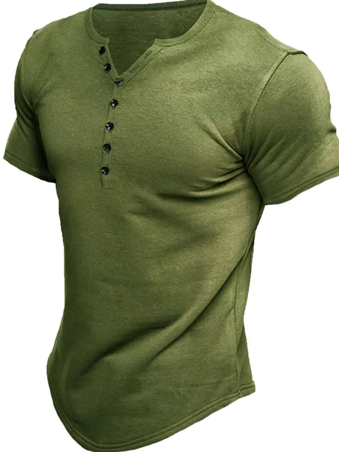 Men's Button Detail Short Sleeve Polo | STAHlin RADIANCE
