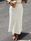 Polka Dot Midi Skirt | STAHlin RADIANCE