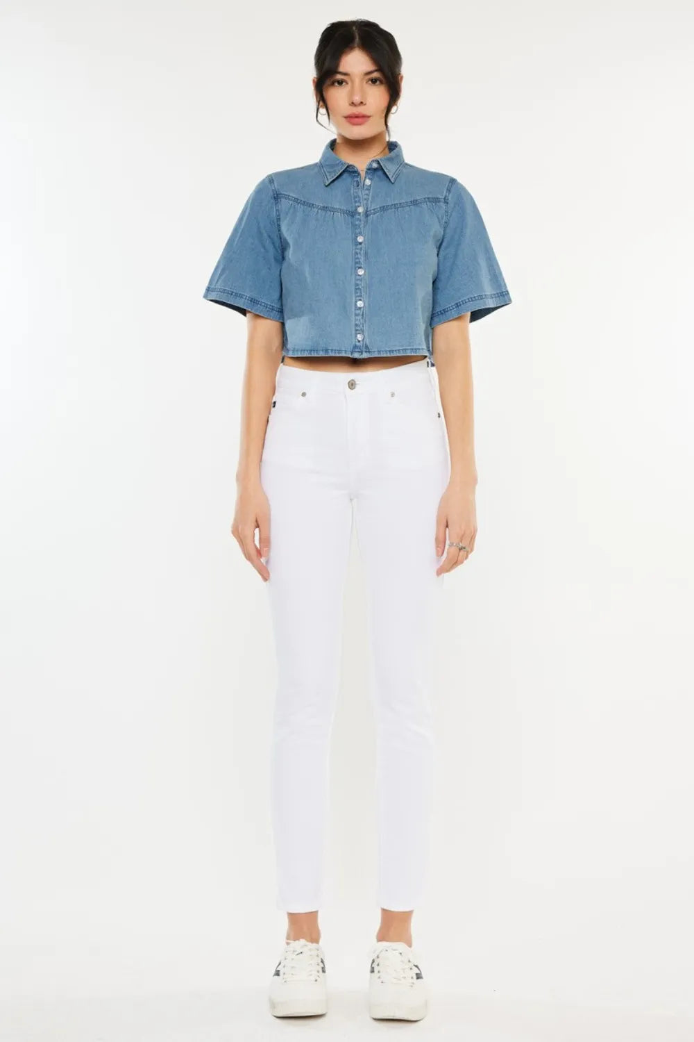 Kancan High Rise Ankle Skinny Jeans | STAHlin RADIANCE