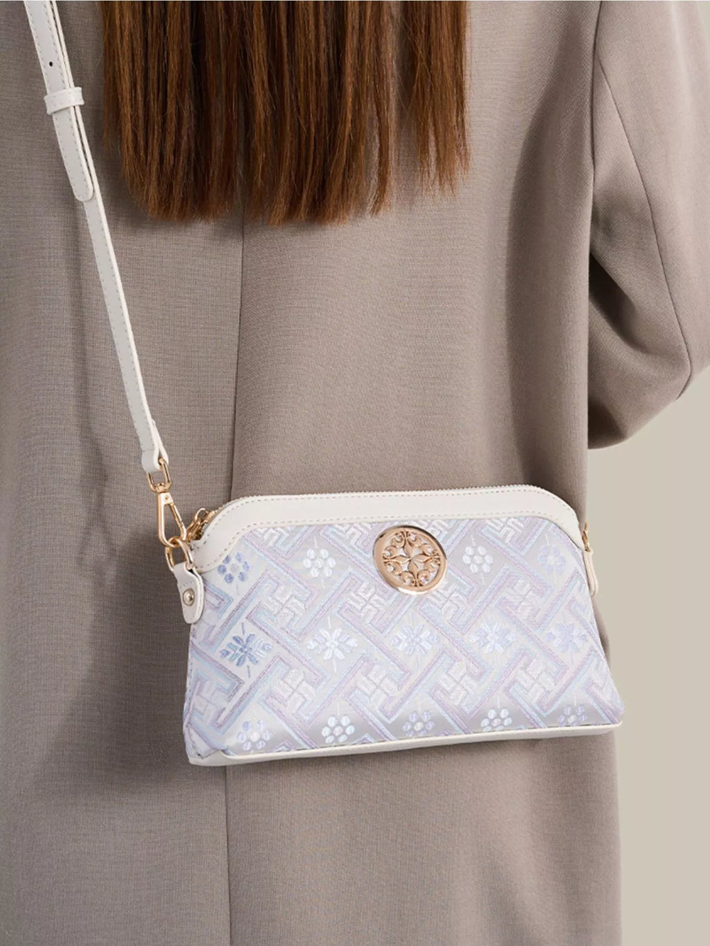 Geometric Pattern Crossbody Bag | STAHlin RADIANCE