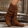 Size Zip Slouchy Boots | STAHlin RADIANCE