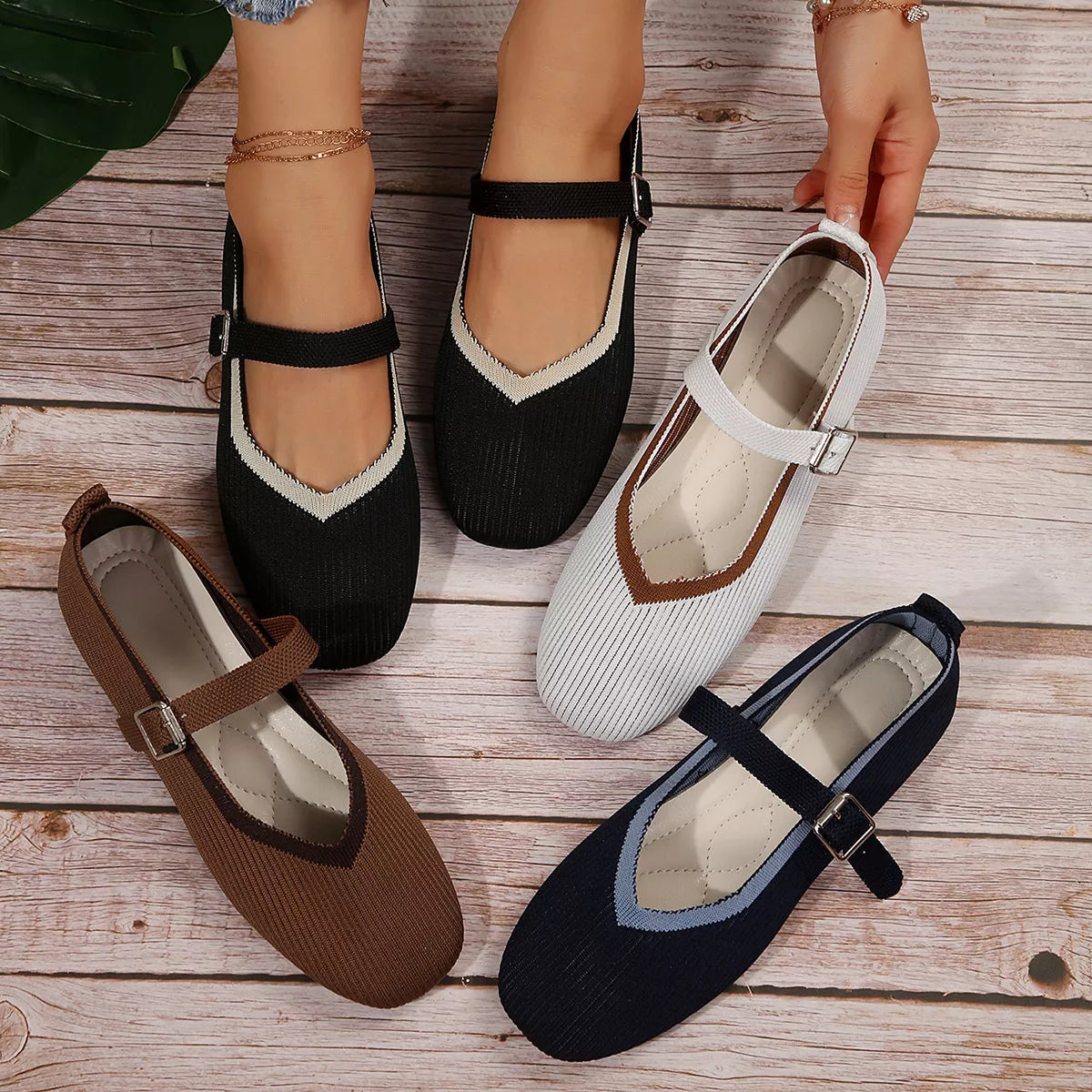 Round Toe Mesh Slip-Ons | STAHlin RADIANCE