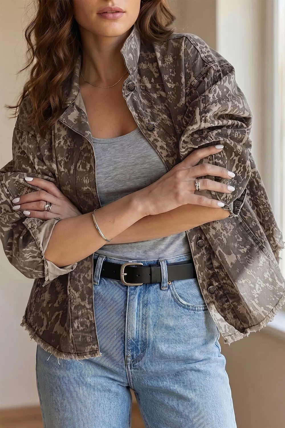 The Abstract Denim Jacket | STAHlin RADIANCE