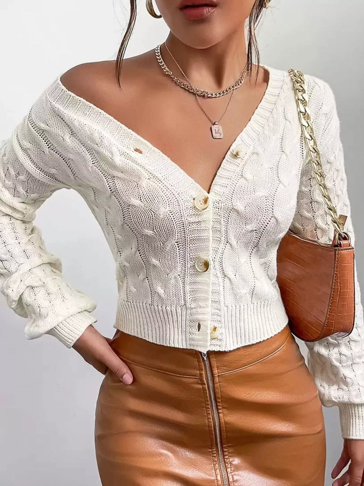The Cable Knit Cardigan | STAHlin RADIANCE