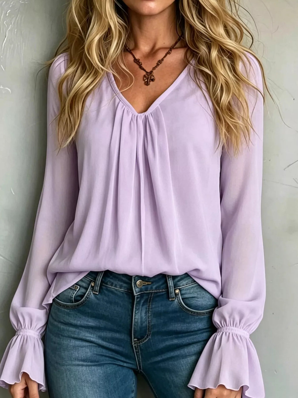 The Eloise Flounce Blouse | STAHlin RADIANCE