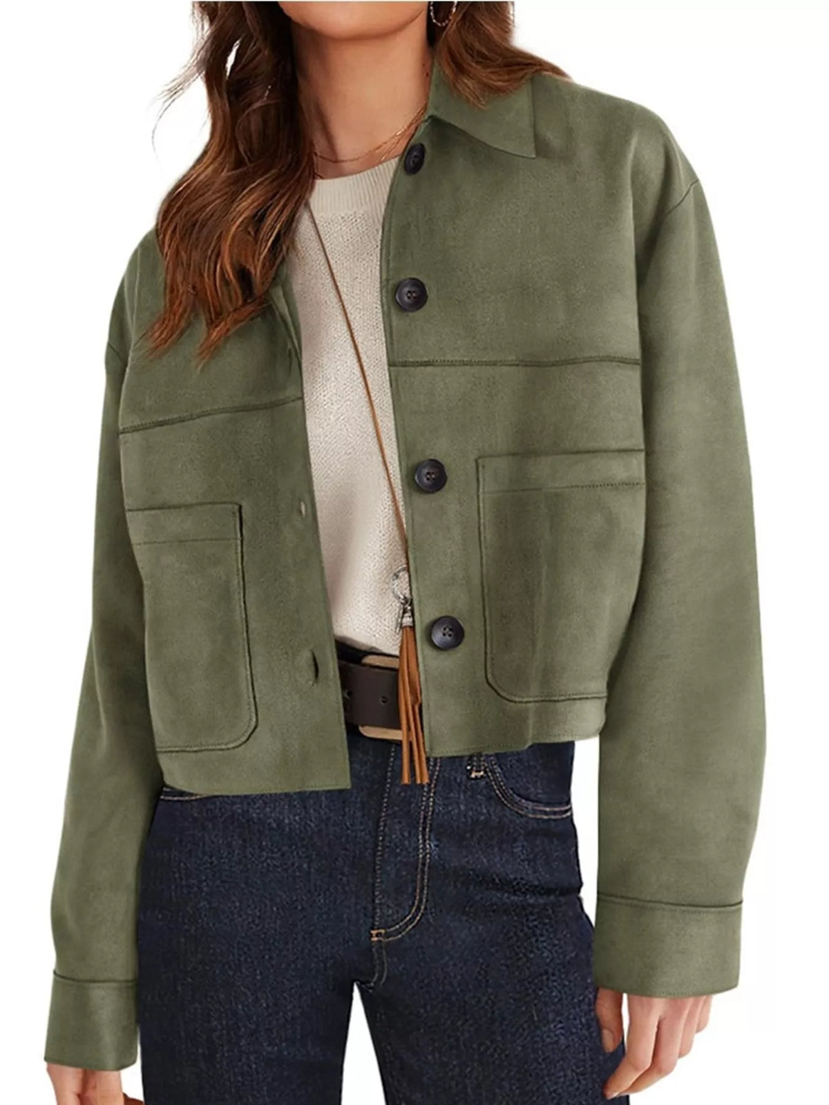 The Sutton Cropped Jacket | STAHlin RADIANCE
