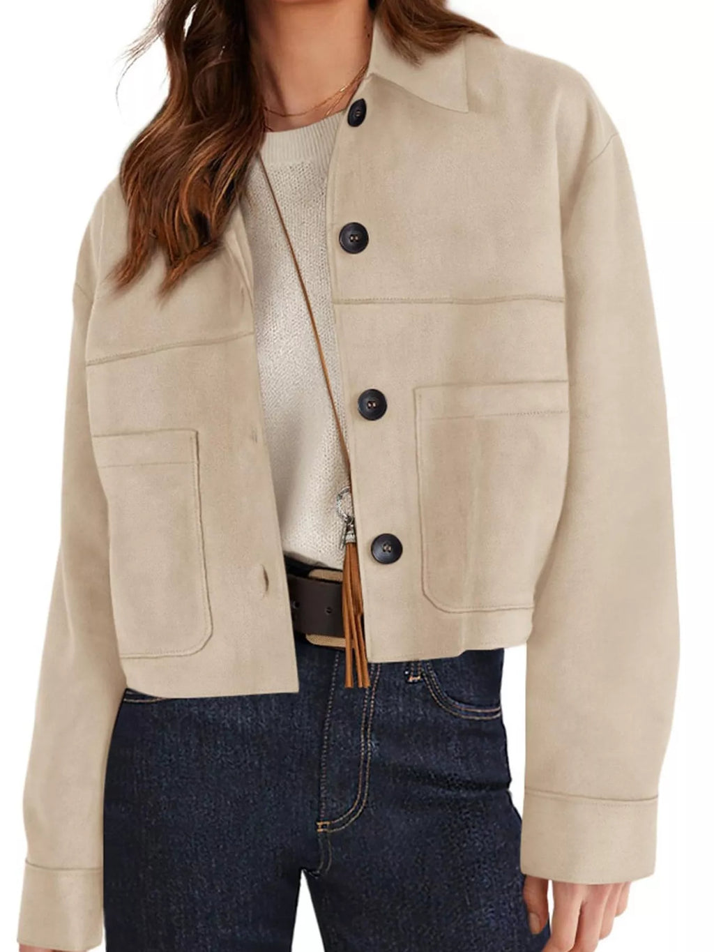 The Sutton Cropped Jacket | STAHlin RADIANCE