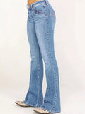Mid-Rise Bootcut Jeans | STAHlin RADIANCE
