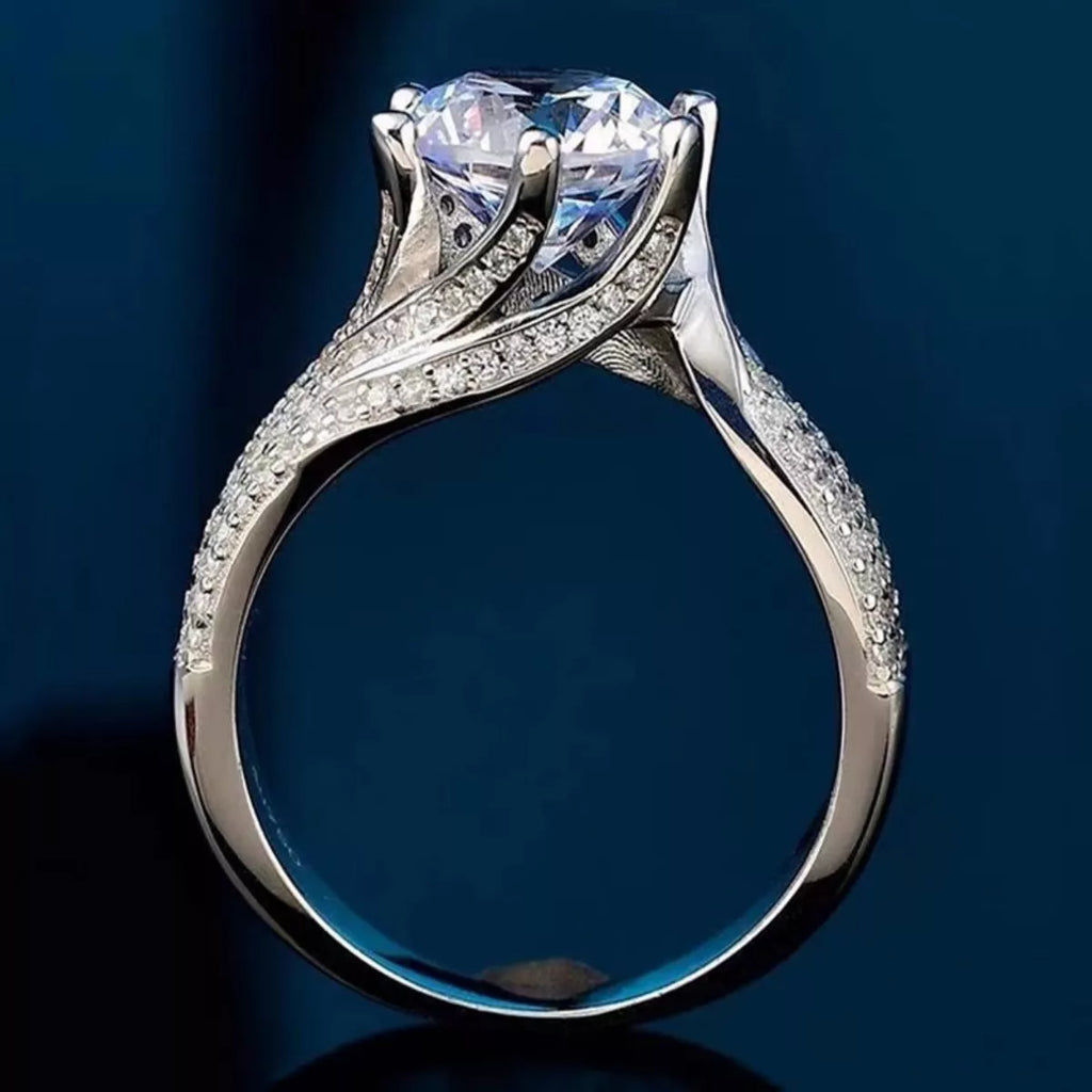 3 Carat Moissanite 925 Sterling Silver Ring | STAHlin RADIANCE