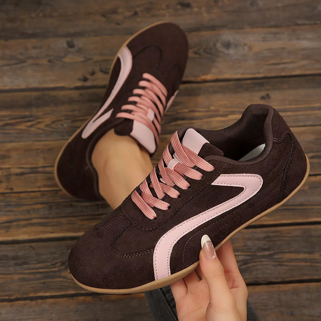 Round Toe Lace Up Sneakers | STAHlin RADIANCE
