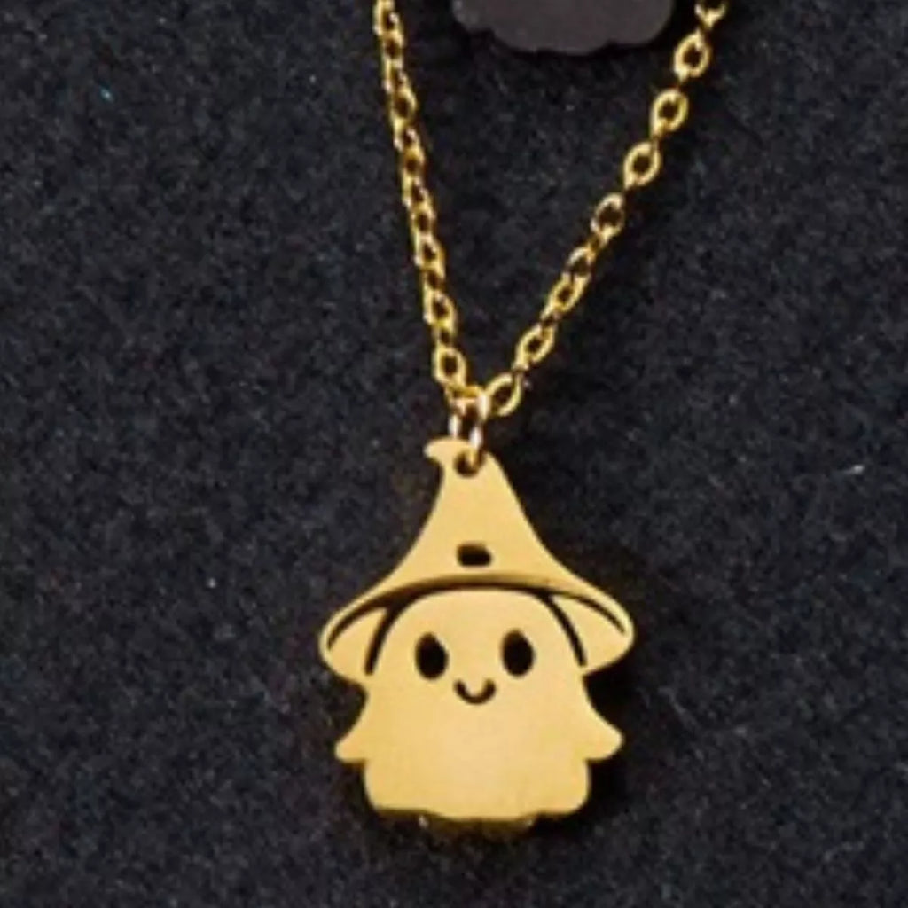 Halloween Ghost Pendant Necklace | STAHlin RADIANCE