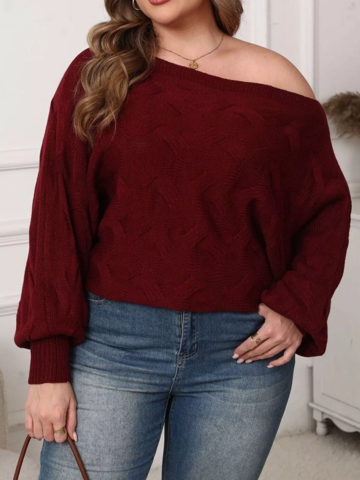 The Ophelia Off-Shoulder Sweater | STAHlin RADIANCE