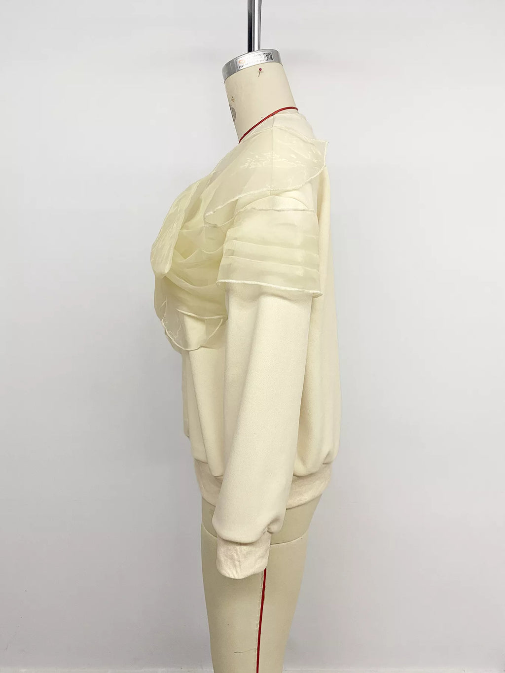Bow Round Neck Long Sleeve Sweatshirt | STAHlin RADIANCE
