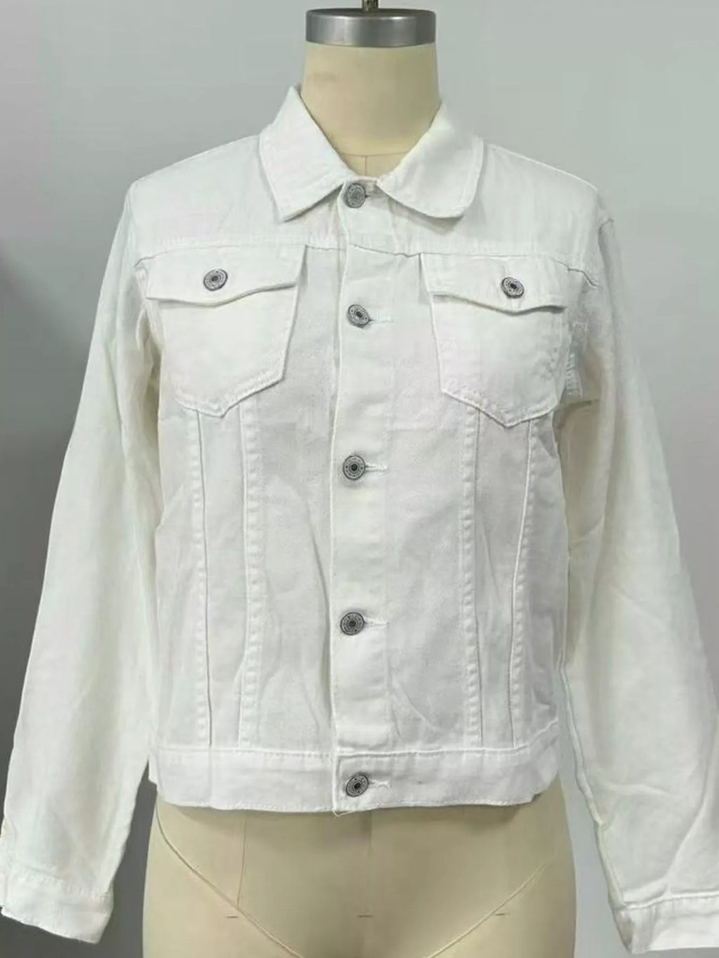 Slim-Fit Button Up Denim Jacket | STAHlin RADIANCE