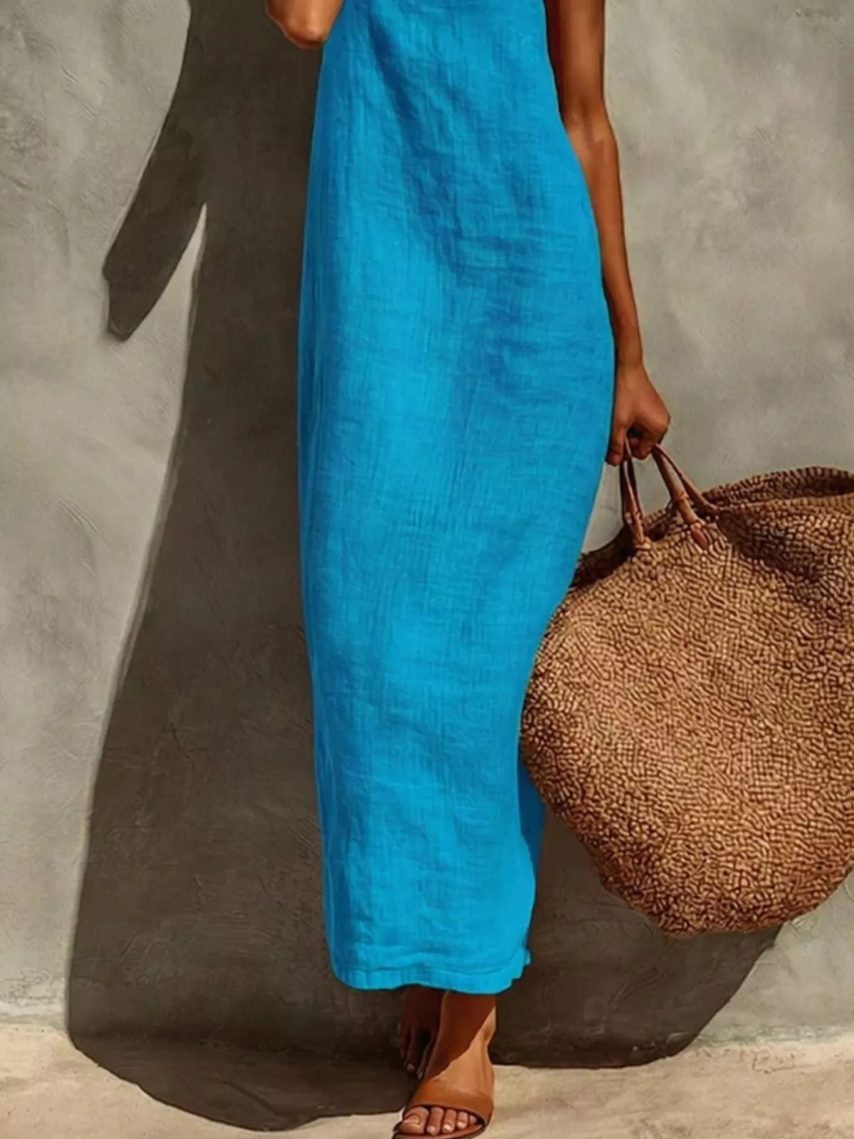 The Sloane Linen Maxi Dress | STAHlin RADIANCE