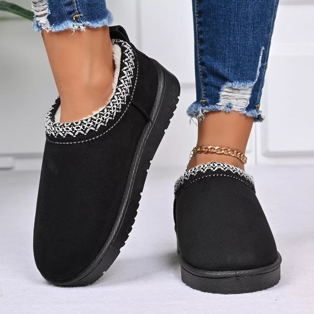 Round Toe Platform Ankle Boots | STAHlin RADIANCE