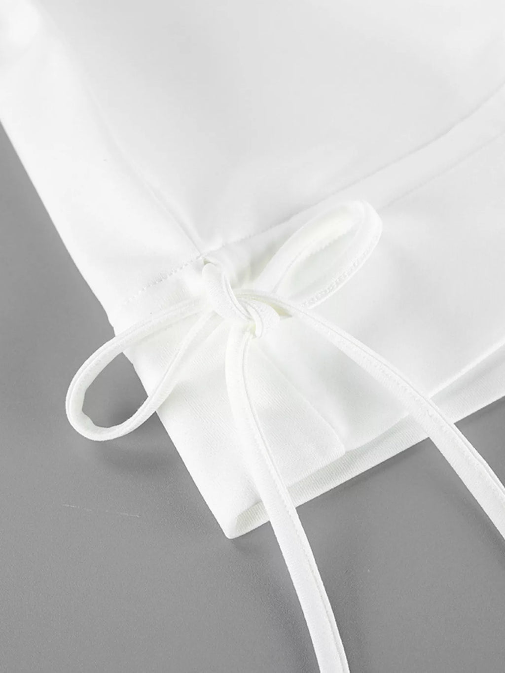 Ruffled Hem One Shoulder Sweatshirt | STAHlin RADIANCE