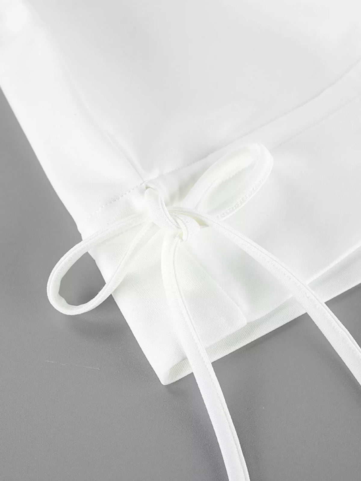 Ruffled Hem One Shoulder Sweatshirt | STAHlin RADIANCE