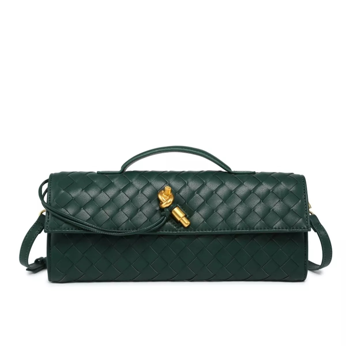 Woven Leather Wristlet | STAHlin RADIANCE