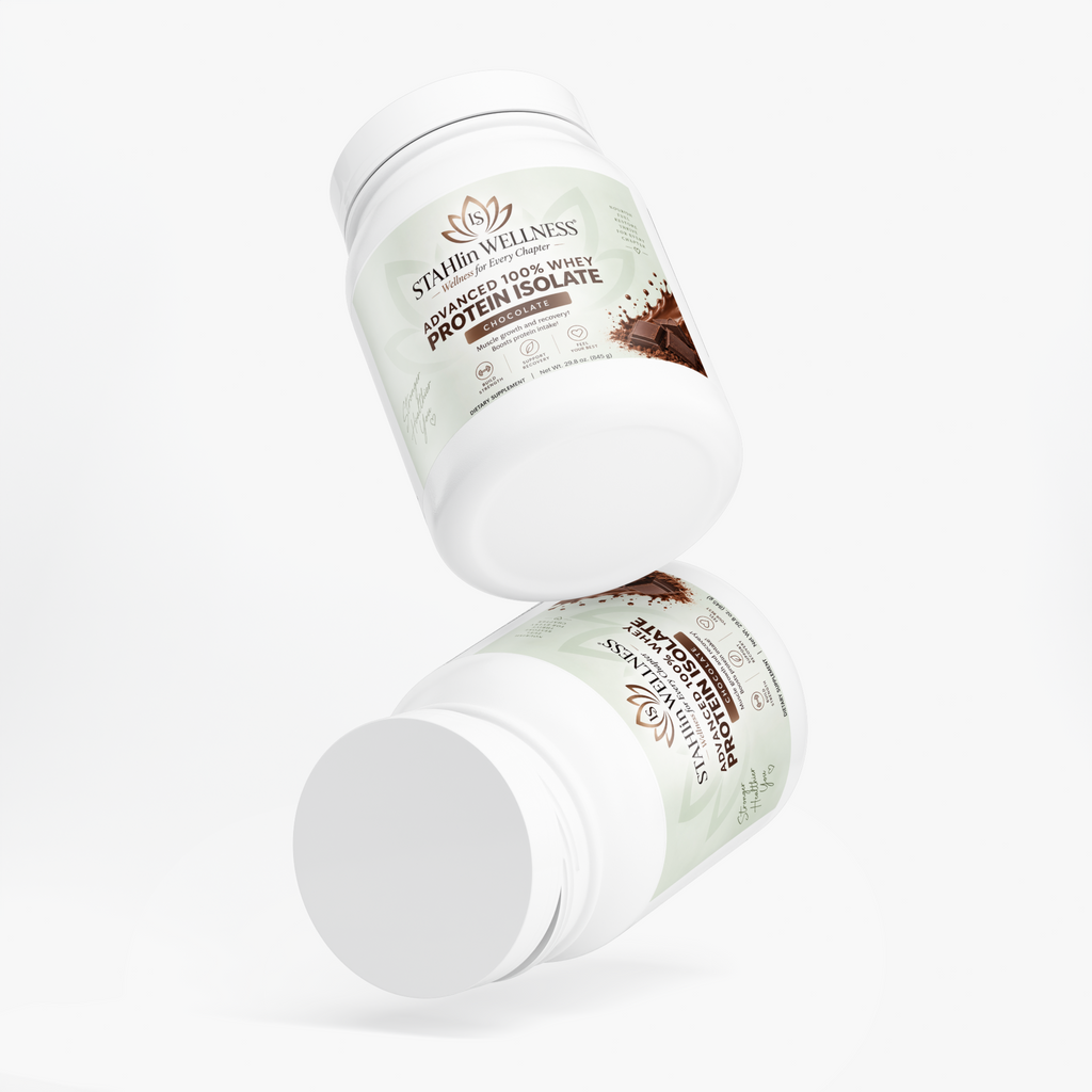 STAHLIN Wellness Advanced 100% Whey Protein Isolate (Chocolate) | STAHlin RADIANCE