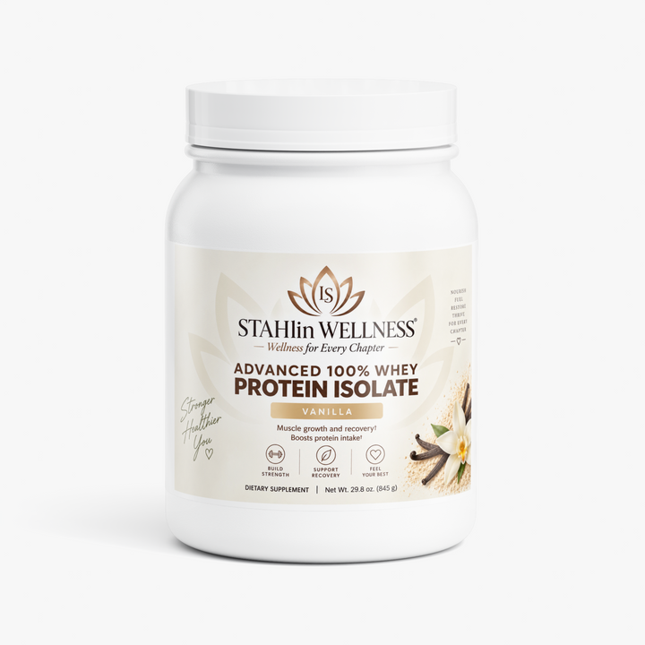 STAHlin Wellness Advanced 100% Whey Protein Isolate (Vanilla)
