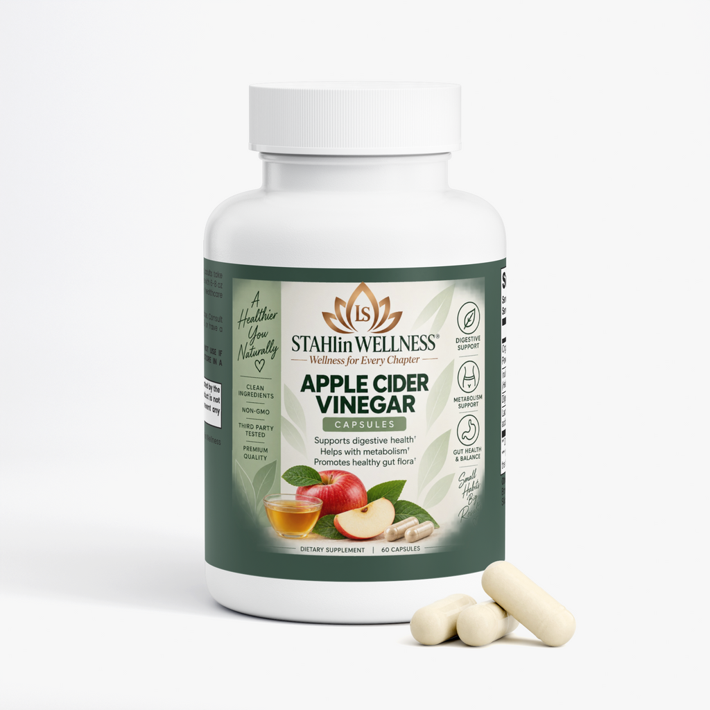 STAHlin Wellness Apple Cider Vinegar Capsules | STAHlin RADIANCE