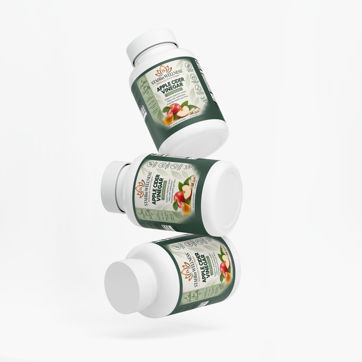 STAHlin Wellness Apple Cider Vinegar Capsules | STAHlin RADIANCE