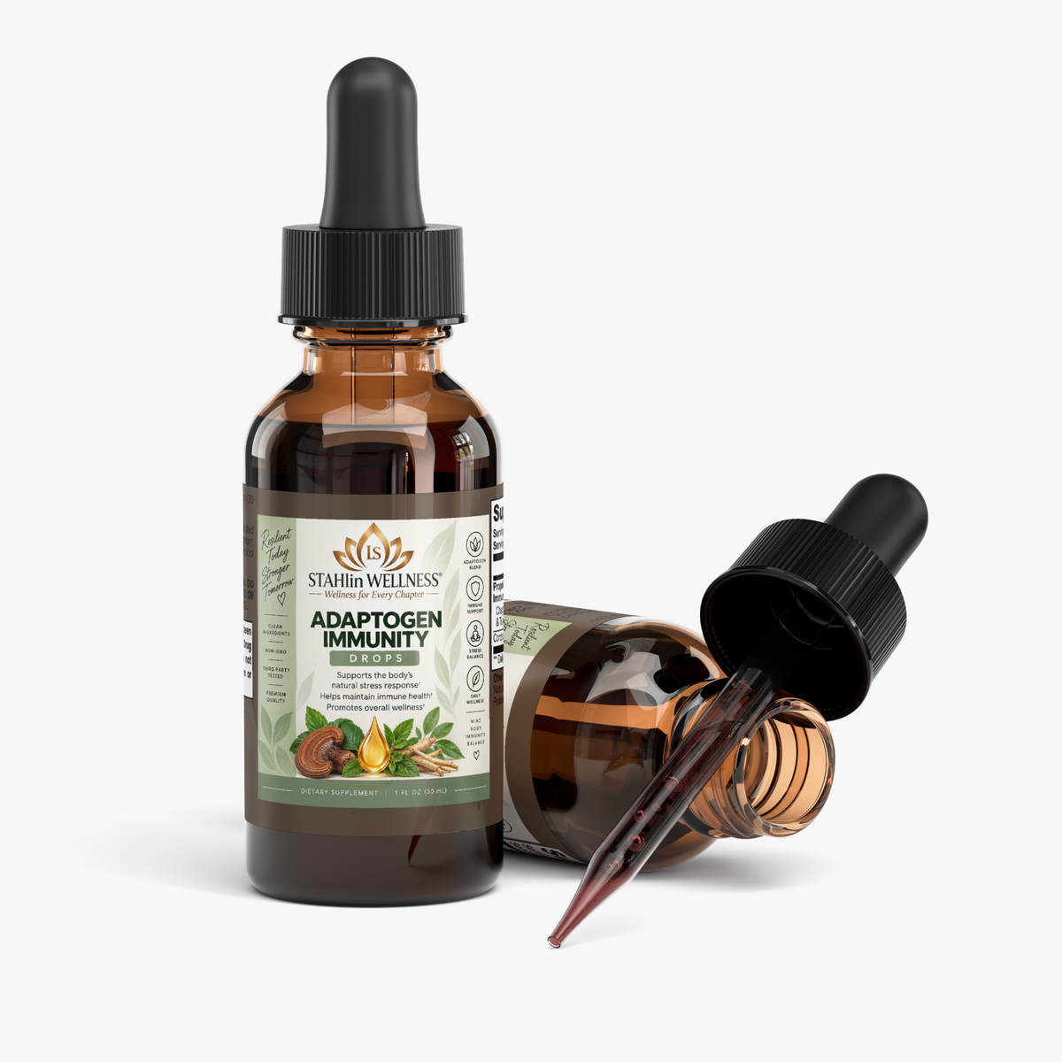 STAHlin Wellness Adaptogen Immunity Drops | STAHlin RADIANCE