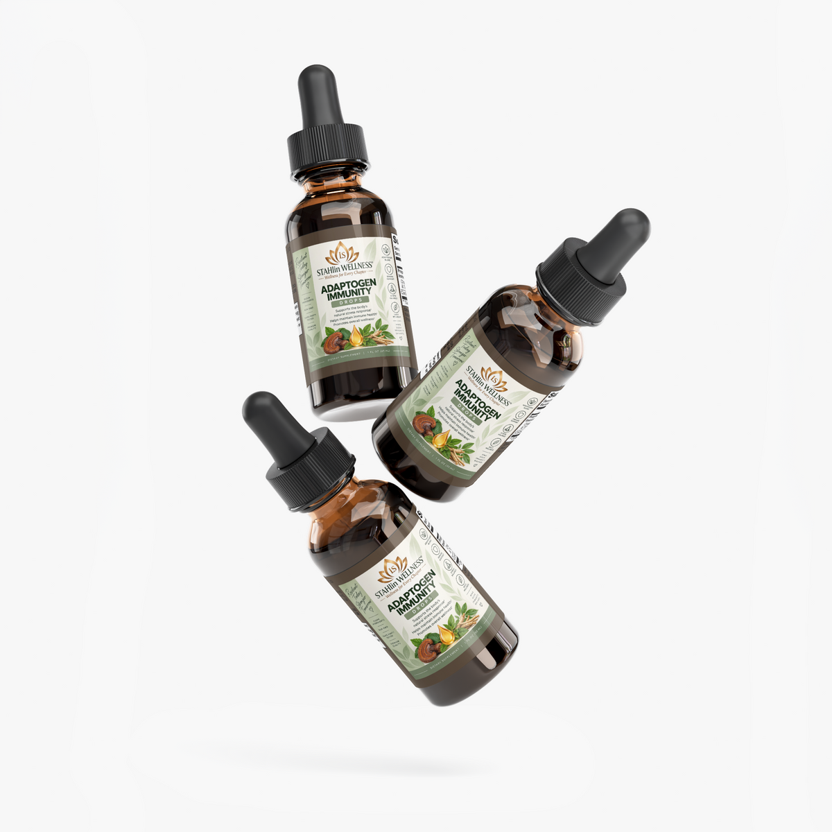 STAHlin Wellness Adaptogen Immunity Drops | STAHlin RADIANCE