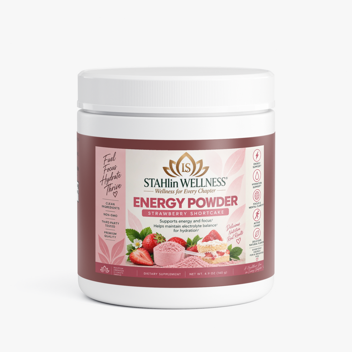 STAHlin Wellness Energy Powder (Strawberry Shortcake)