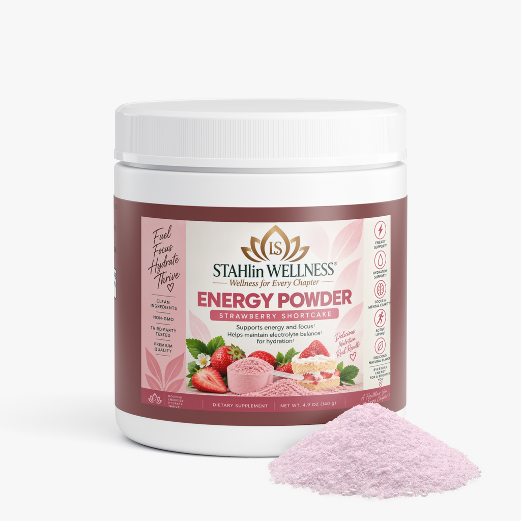 STAHlin Wellness Energy Powder (Strawberry Shortcake) | STAHlin RADIANCE