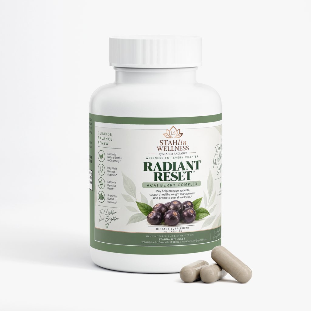 Radiant Reset Max Detox (Acai detox) | STAHlin RADIANCE