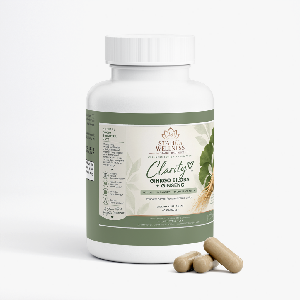 STAHlin Clarity (Ginkgo Biloba + Ginseng) | STAHlin RADIANCE