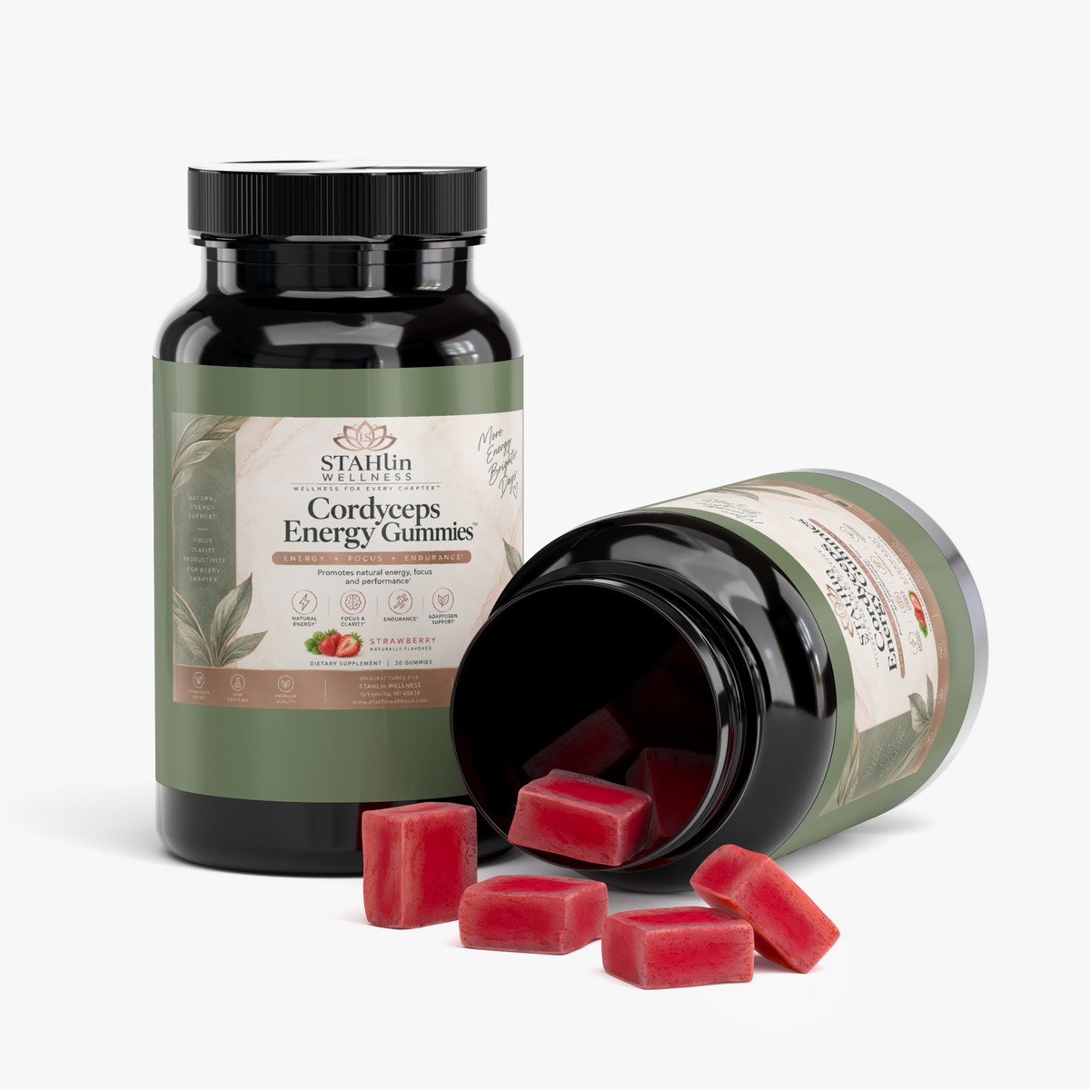 Cordyceps Energy Gummies | STAHlin RADIANCE
