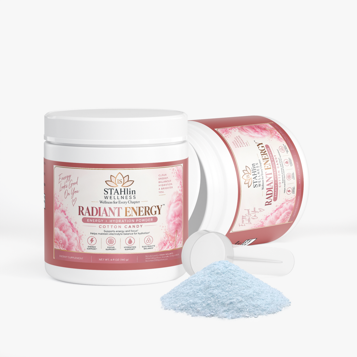 Radiant Energy Powder (Cotton Candy) | STAHlin RADIANCE