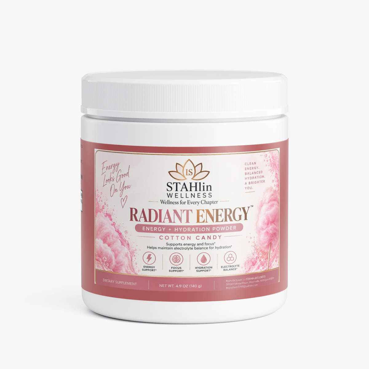 Radiant Energy Powder (Cotton Candy) | STAHlin RADIANCE
