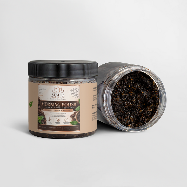 Morning Polish Peppermint Coffee Scrub