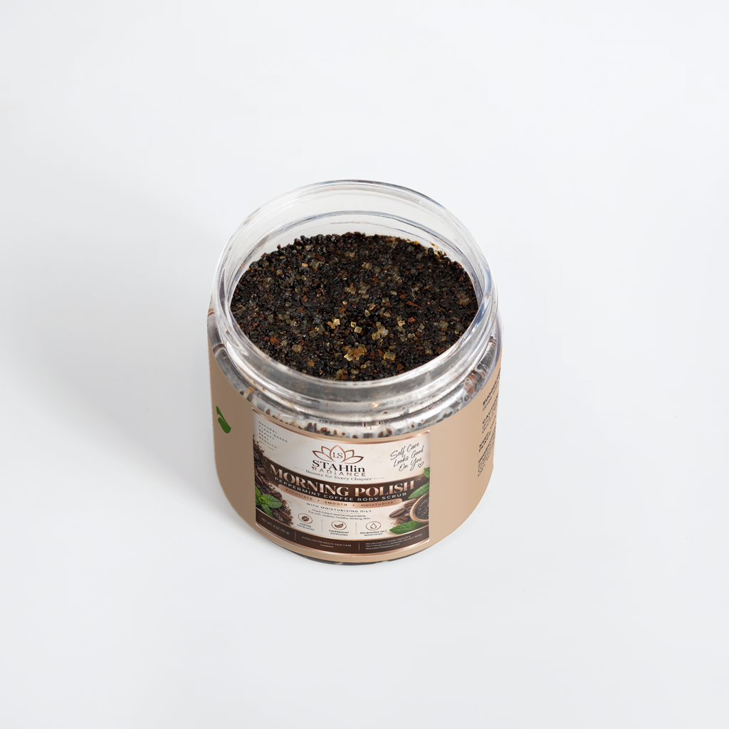 Morning Polish Peppermint Coffee Scrub | STAHlin RADIANCE