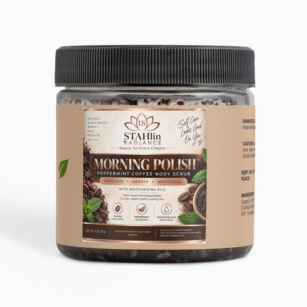 Morning Polish Peppermint Coffee Scrub | STAHlin RADIANCE