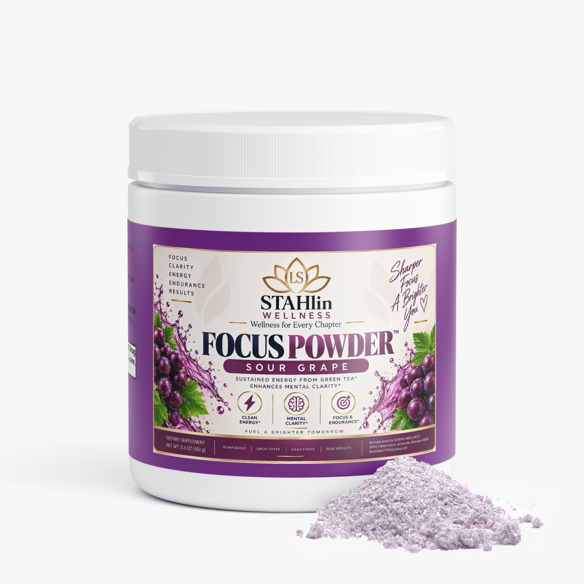 Focus Powder (Sour Grape) | STAHlin RADIANCE