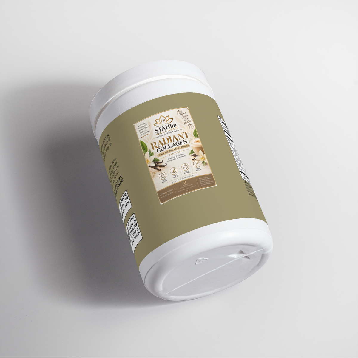 Radiant Collagen Creamer (Vanilla) | STAHlin RADIANCE