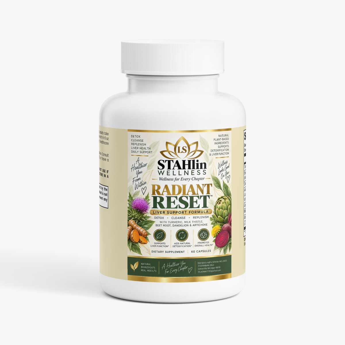 Radiant Reset Liver Support | STAHlin RADIANCE