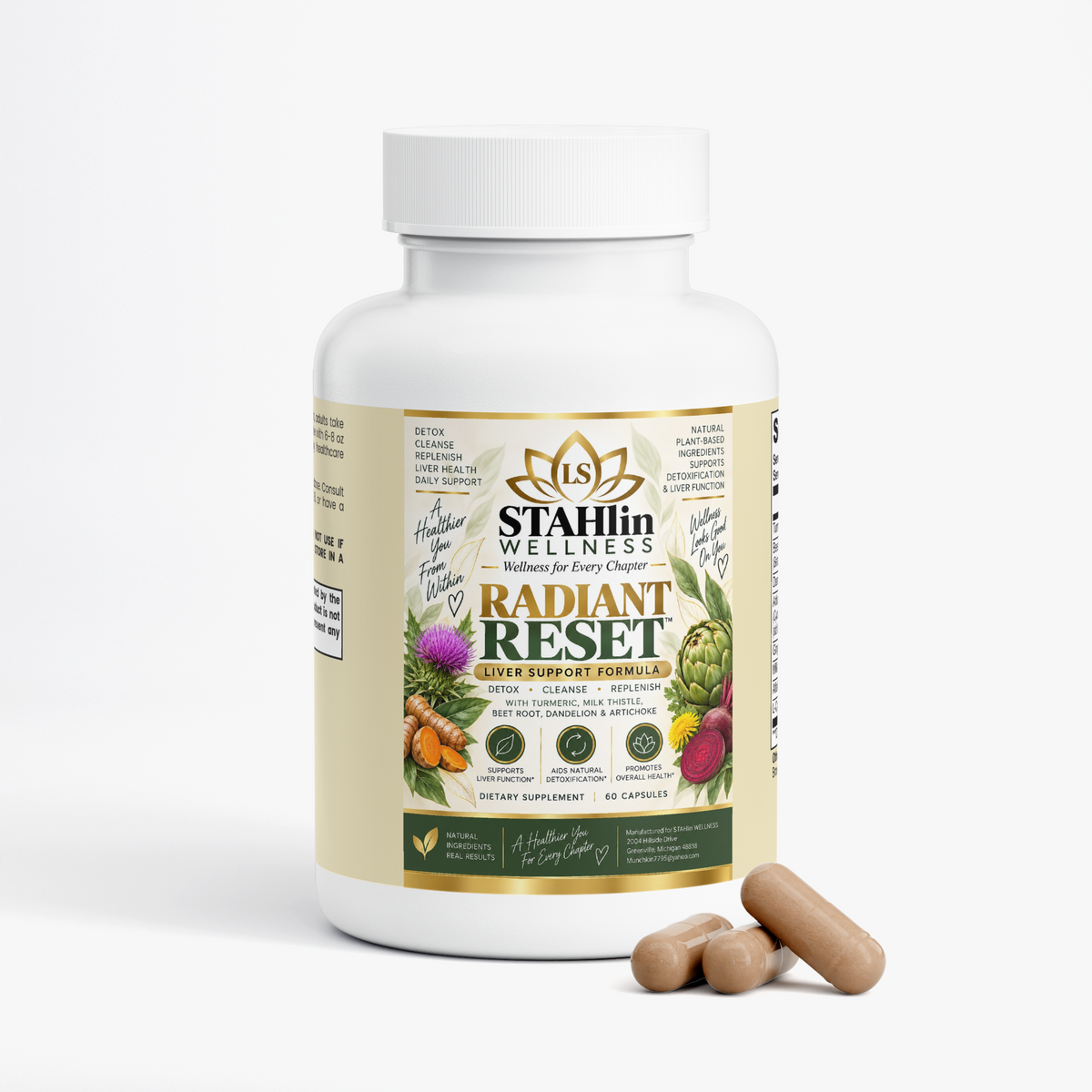 Radiant Reset Liver Support | STAHlin RADIANCE