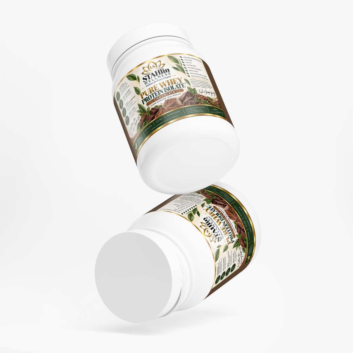Pure3 100% Whey Protein Isolate (Chocolate) | STAHlin RADIANCE